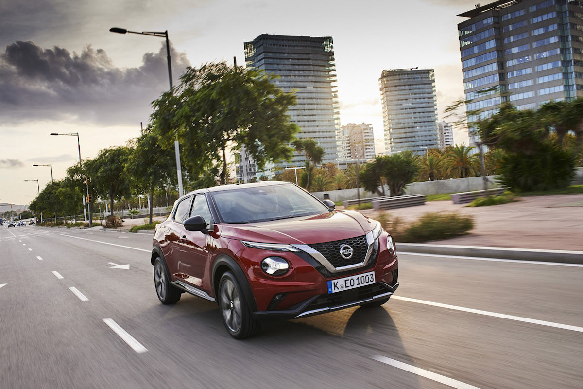 El Nissan Juke creció en julio un 45,50% en España