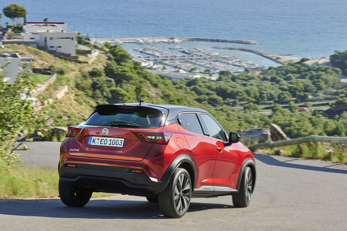 El Nissan Juke creció en julio un 45,50% en España