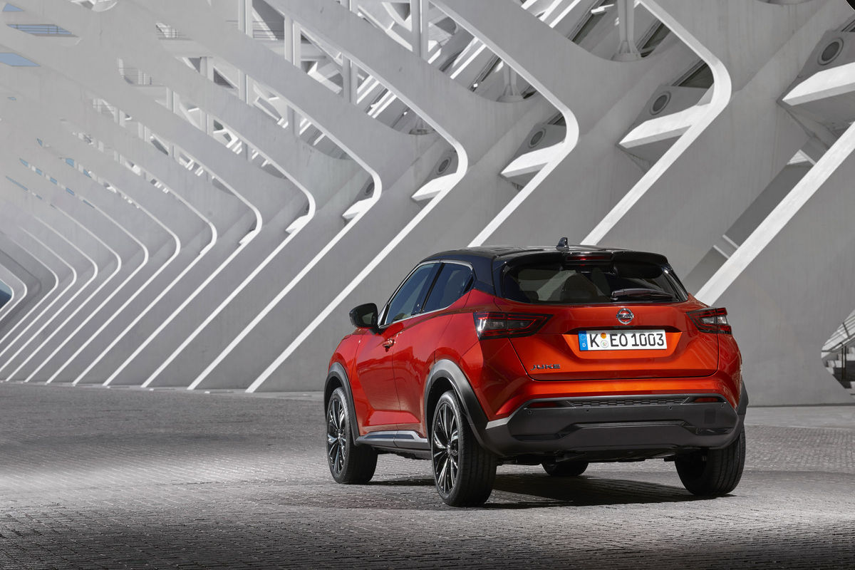 El Nissan Juke creció en julio un 45,50% en España