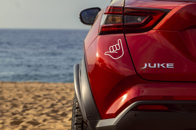 El Nuevo Nissan Juke Fuji Sunset Buggy conquista la playa