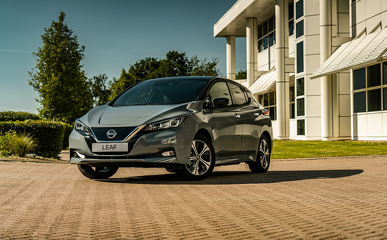 Nuevo Nissan LEAF modelo año 21 con el sonido «Canto»