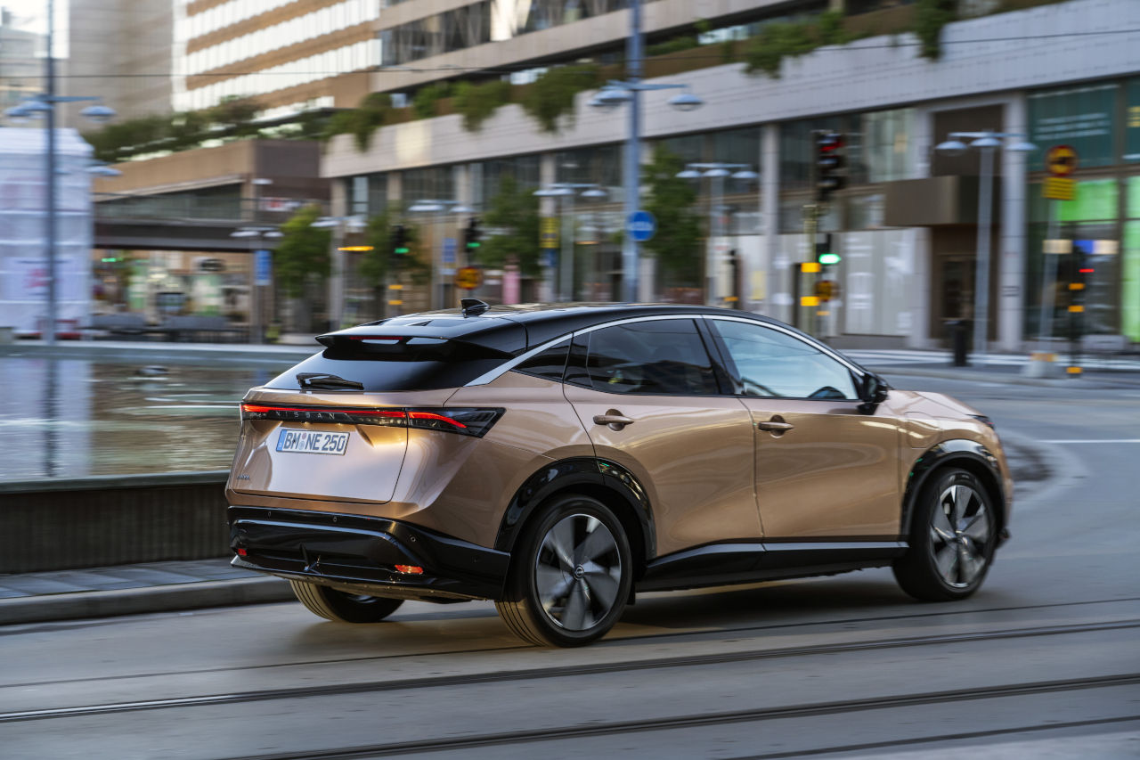 Nissan redefine con el Ariya la conducción eléctrica