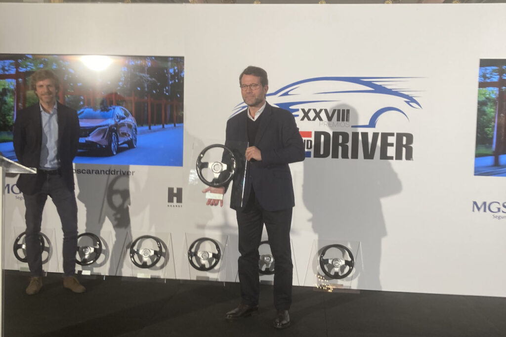 El Nissan Ariya gana el premio al Futuro Sostenible de la revista Car and Driver