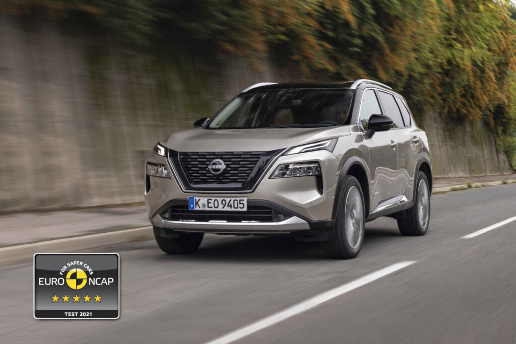 Pleno 5 estrellas Euro NCAP de la nueva gama de SUV electrificados de Nissan