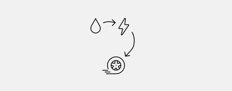 Conducción eléctrica apoyada en un motor de gasolina